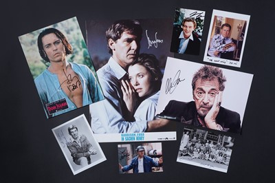 Lot 749 - Autographs of modern actors