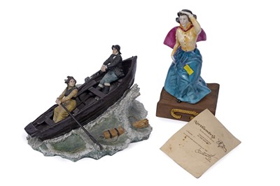 Lot 438 - Two figures of Grace Darling