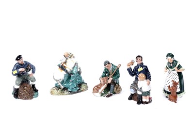 Lot 440 - A collection of Royal Doulton figures