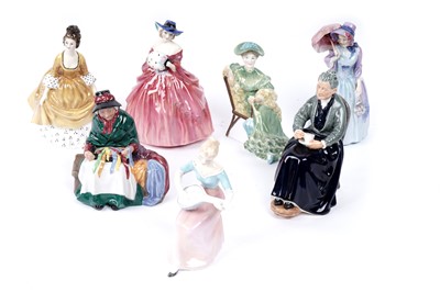 Lot 441 - A collection of Royal Doulton ceramic figures