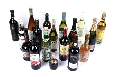 Lot 445 - A collection of wine and spirits