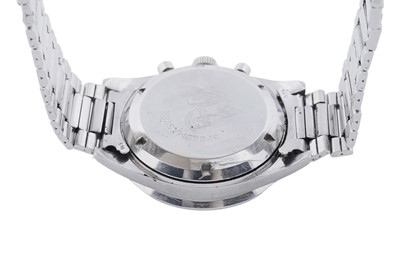 Lot 434 - Omega Speedmaster: a stainless steel cased manual wind chronograph wristwatch