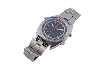 Lot 450 - Omega Chronostop Seamaster Regatta: a stainless steel cased manual wind wristwatch