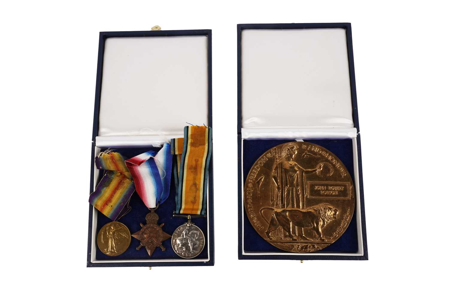 Lot 210 - A group of First World War general service medals