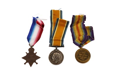 Lot 210 - A group of First World War general service medals