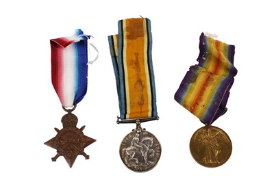 Lot 210 - A group of First World War general service medals