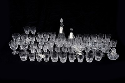 Lot 492 - ﻿A selection of 20th Century cut glass