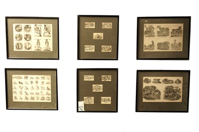 Lot 267 - A collection of 18th Century wood engravings by Thomas Bewick and other artists