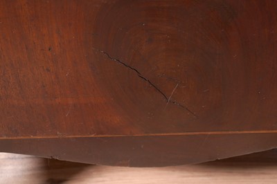 Lot 9 - A substantial George III inlaid mahogany chest of drawers