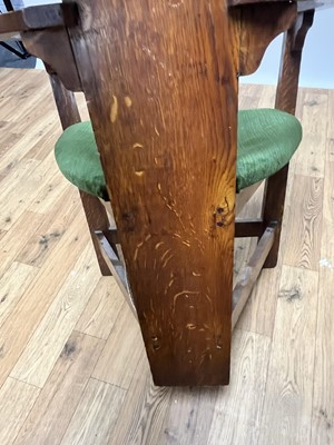 Lot 6 - Style of George Walton for Liberty: Arts and Crafts armchair
