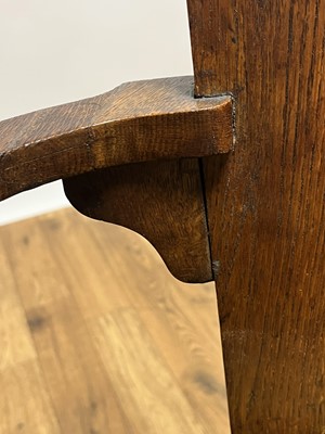 Lot 6 - Style of George Walton for Liberty: Arts and Crafts armchair