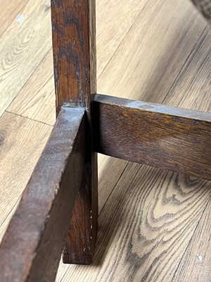 Lot 6 - Style of George Walton for Liberty: Arts and Crafts armchair