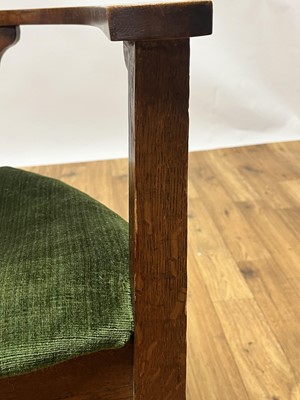 Lot 6 - Style of George Walton for Liberty: Arts and Crafts armchair