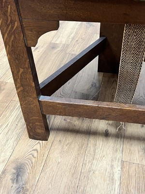 Lot 6 - Style of George Walton for Liberty: Arts and Crafts armchair