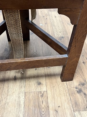 Lot 6 - Style of George Walton for Liberty: Arts and Crafts armchair