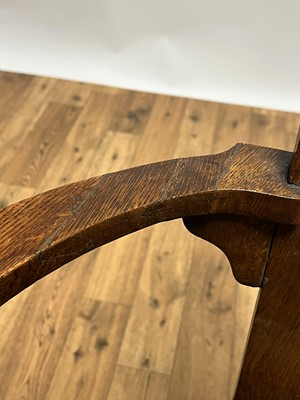 Lot 6 - Style of George Walton for Liberty: Arts and Crafts armchair