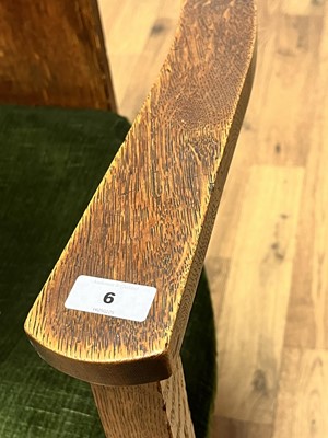 Lot 6 - Style of George Walton for Liberty: Arts and Crafts armchair