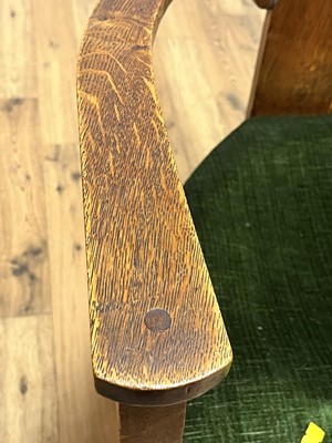 Lot 6 - Style of George Walton for Liberty: Arts and Crafts armchair