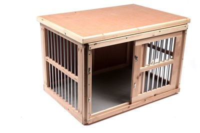 Lot 369 - A dog crate