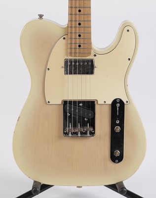 Lot 113 - A T-Style guitar with Fender neck