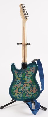Lot 193 - A Fender Japan Blue Flower Telecaster