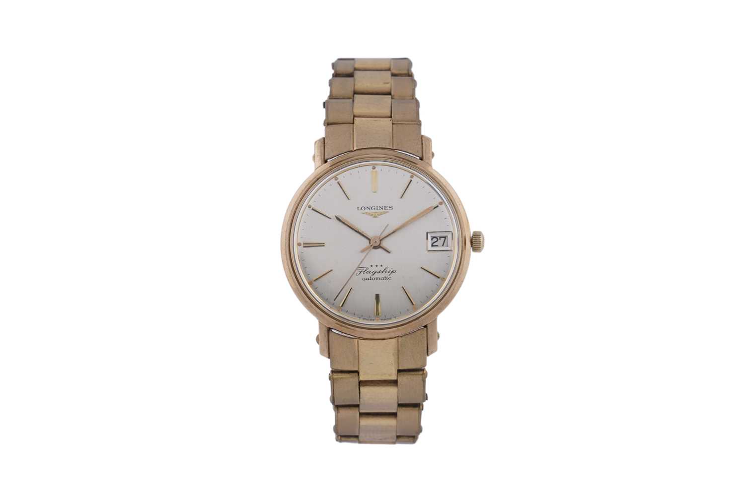 Lot 493 - Longines Flagship: a 9ct yellow gold cased