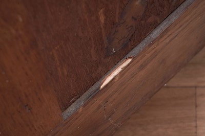 Lot 43 - A mid-19th Century Italian ebonised and ivory inlaid side cabinet