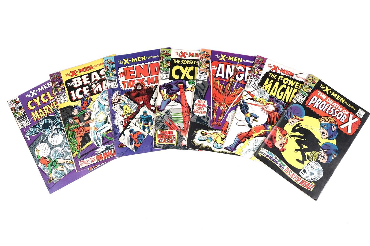 Lot 243 - The Uncanny X-Men No's. 42-48 by Marvel Comics