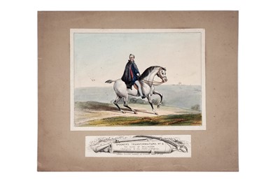 Lot 249 - A 19th Century 'Spooner's Transformation No. 6' hand-tinted lithograph