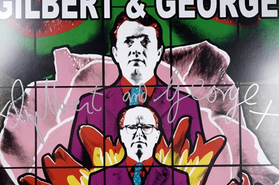 Lot 123 - Gilbert & George - signed Tate Modern poster | poster