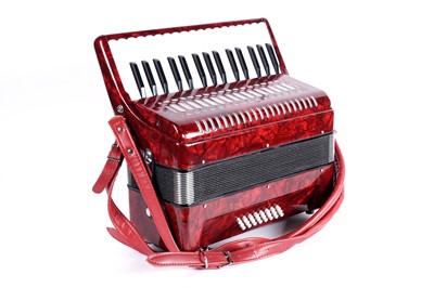 Lot 9 - A 24 bass piano accordion