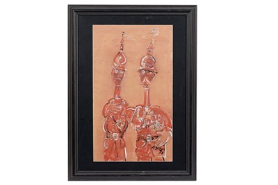 Lot 885 - Antoni Sulek - Officers | oil