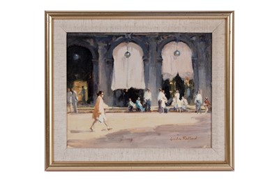 Lot 175 - Gordon Radford - Hurrying to Florins | oil on board