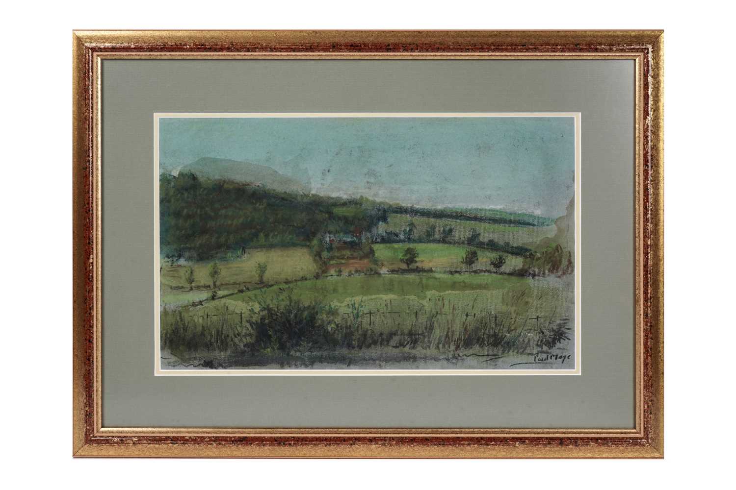 Lot 170 - Paul Lucien Maze - Summer countryside landscape | mixed media