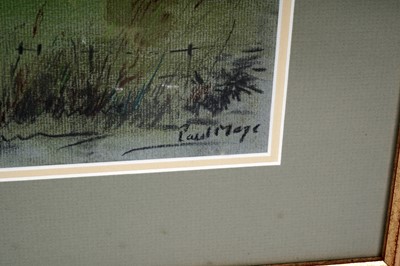 Lot 170 - Paul Lucien Maze - Summer countryside landscape | mixed media