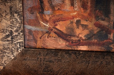 Lot 203 - Ken Moroney - By the Fireside | oil on board