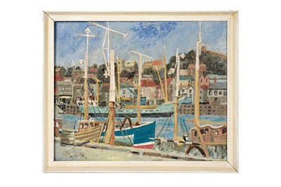 Lot 218 - Edward Rawlins - White Masts | oil on board