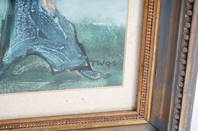 Lot 205 - Tadeusz Was - Mother and child | mixed media