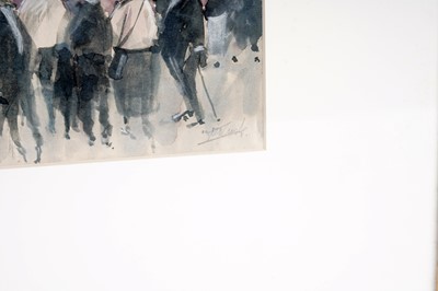 Lot 173 - *. Taylor - The parade ring | watercolour