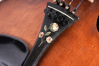 Lot 41 - A Continental violin