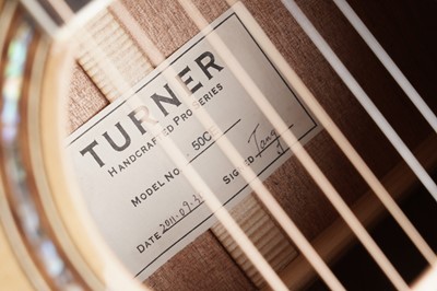 Lot 65 - A Turner 50-CE electro-acoustic guitar