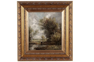 Lot 134 - Frederick Jacques Sang - Near Chelles, Giverny, Seine et Marne, France | oil