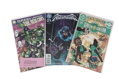 Lot 38 - Signed comics by DC