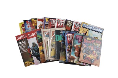 Lot 395 - 2000 A.D. comics; and other British annuals