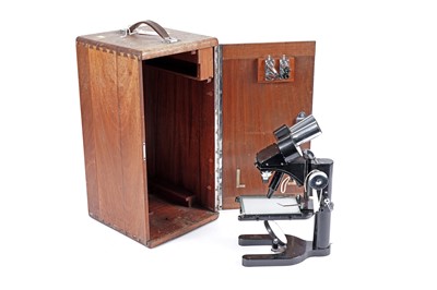 Lot 398 - A 'Greenough’ binocular microscope