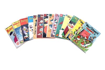 Lot 91 - Walt Disney comics by Dell and Gold Token