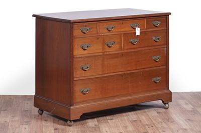 Lot 57 - An early 20th Century mahogany chest of drawers