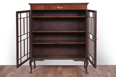 Lot 48 - Two tables; and a bookcase