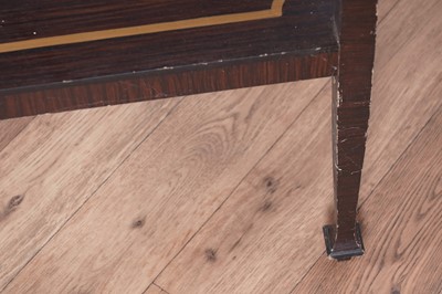 Lot 48 - Two tables; and a bookcase