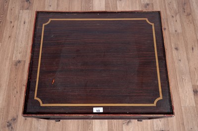 Lot 48 - Two tables; and a bookcase